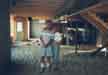 Mom and dad in basement