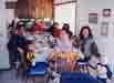 At the table
