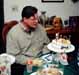 Leif with cake