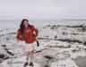 Andrea at Lake Michigan
